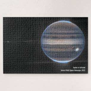 Quebra-cabeça Júpiter no Infravermelho, James Webb Space Telesco