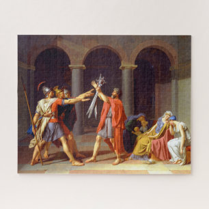 Quebra-cabeça Juramento de Horatii │ Jacques-Louis David