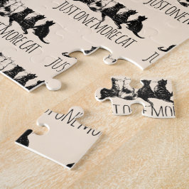 Quebra-cabeça Just One More Cat Parent Pattern