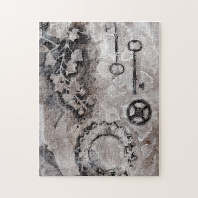 Quebra-cabeça justaposição II (Vertical)