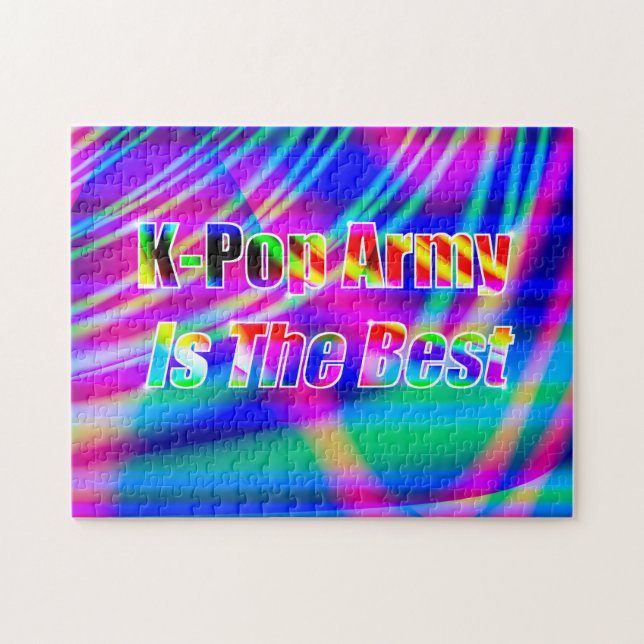 Quebra-cabeça K-Pop Art (Horizontal)
