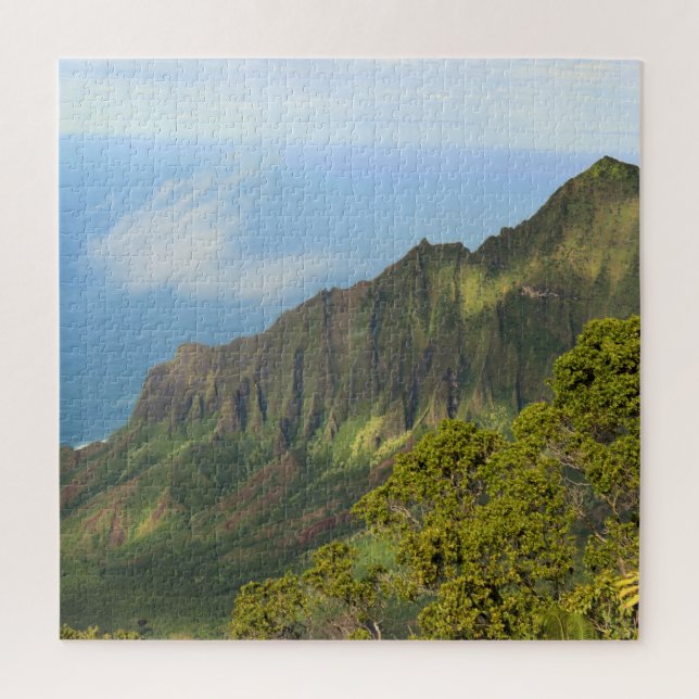 Quebra-cabeça Kalalu Overlook - Kauai, Havaí - 20x20 - 676 pc (Vertical)