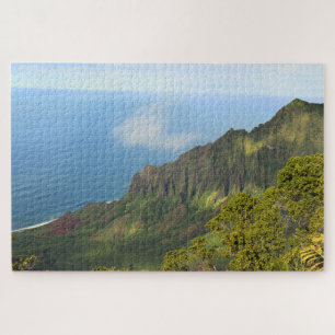 Quebra-cabeça Kalalu Overlook - Kauai, Havaí - 20x30 -1014 pc