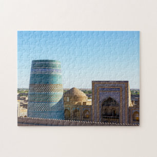 Quebra-cabeça Kalta Minor Minaret - Khiva, Uzbequistão