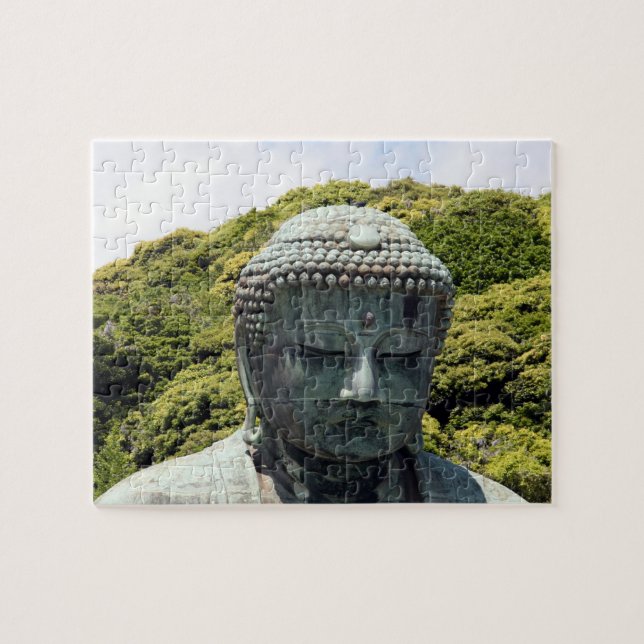 Quebra-cabeça kamakura buddha face (Horizontal)