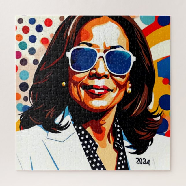 QUEBRA-CABEÇA KAMALA HARRIS 4 (Vertical)