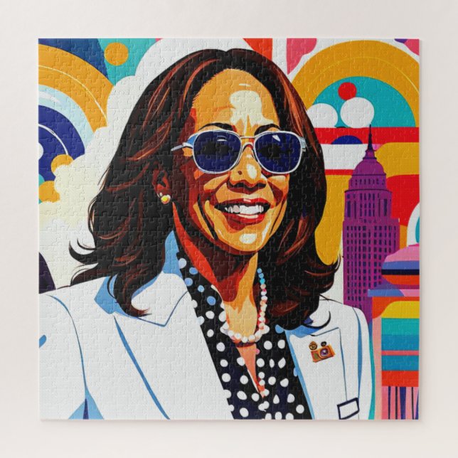 QUEBRA-CABEÇA KAMALA HARRIS 5 (Vertical)