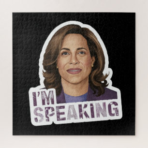 Quebra-cabeça Kamala Harris Eu Estou Falando, Citação Histórica 