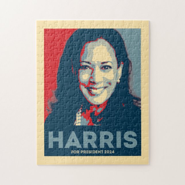 Quebra-cabeça Kamala Harris Para O Presidente 2024 - Esperança (Vertical)
