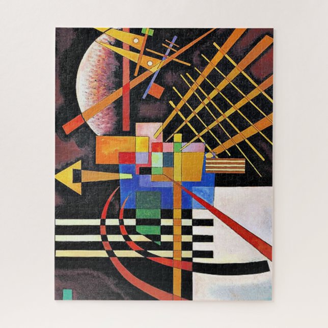 Quebra-cabeça Kandinsky - Acima e à Esquerda, (Vertical)