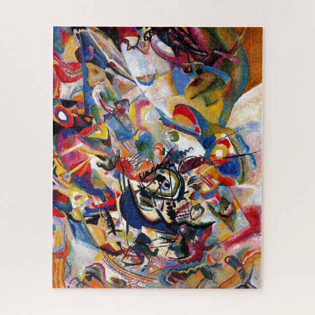 Quebra-cabeça Kandinsky Composition VII Abstrato Pintura (Vertical)