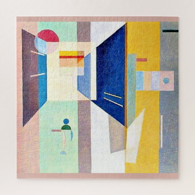 Quebra-cabeça Kandinsky - Depois Da Direita - À Esquerda (Vertical)