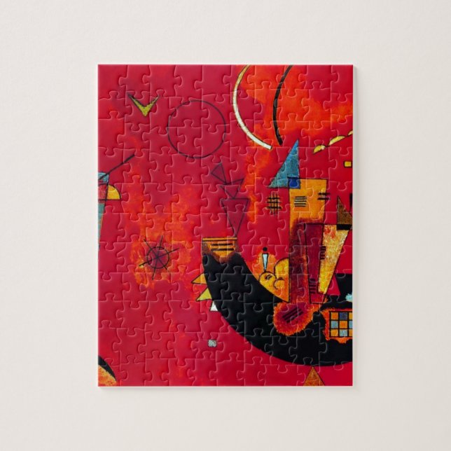 Quebra-cabeça Kandinsky Mit und Gegen (Vertical)
