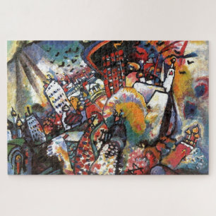 Quebra-cabeça Kandinsky Moscou I Cityscape Abstrato Painting