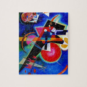 Quebra-cabeça Kandinsky no Trabalho de arte de pintura de Abstra