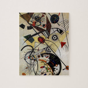 Quebra-cabeça Kandinsky Transverse Unbreak Line Abstrato Art