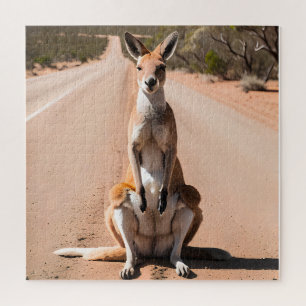 Quebra-cabeça Kangaroo no Exterior