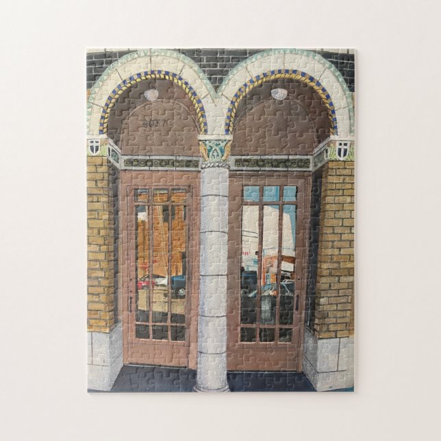 Quebra-cabeça Kansas City Plaza Puzzlde (Vertical)