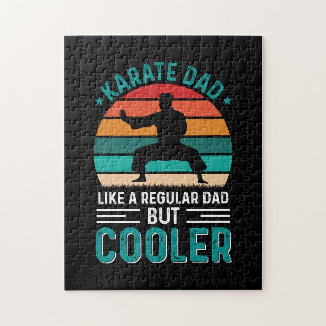 Quebra-cabeça Karate Pai (Vertical)