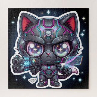 Quebra-cabeça Kat Lym Combat Protocol Mecha Cat
