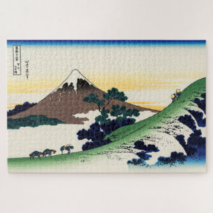 Quebra-cabeça Katsushika Hokusai - passe de inume, província de