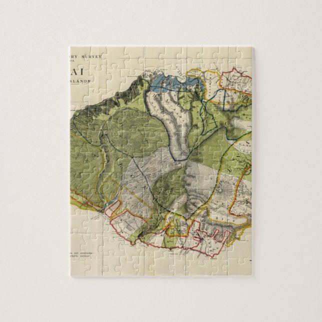 Quebra-cabeça Kauai, Havaí (Vertical)