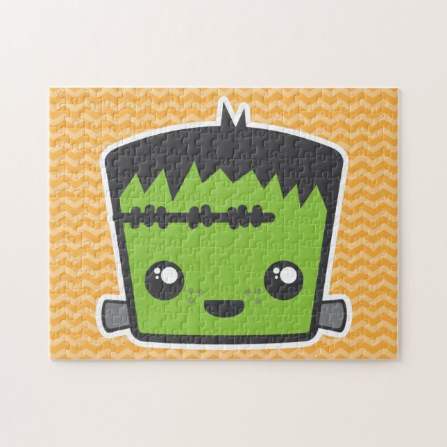Quebra-cabeça Kawaii Frankenstein Puzzle (Horizontal)
