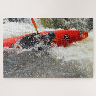 Quebra-cabeça Kayak Aventura White Water - 20 x 30