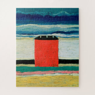 Quebra-cabeça Kazimir Malevich - Casa Vermelha