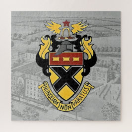 Quebra-cabeça Kemper Crest e Ilustração Escolar