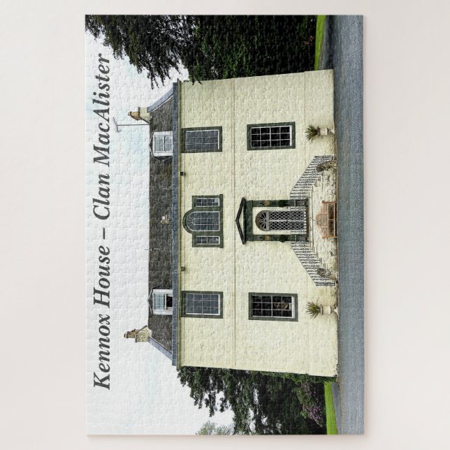 Quebra-cabeça Kennox House - Clan MacAlister (Vertical)