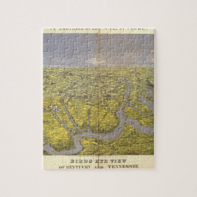 Quebra-cabeça Kentucky e Tennessee 5 (Vertical)