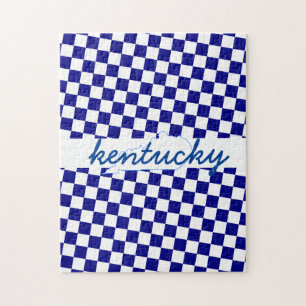 Quebra-cabeça Kentucky Wildcat Fan Gift Challenging Blue Puzzle