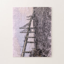 Quebra-cabeça Kessock Bridge Scotland Artistic Watercolour