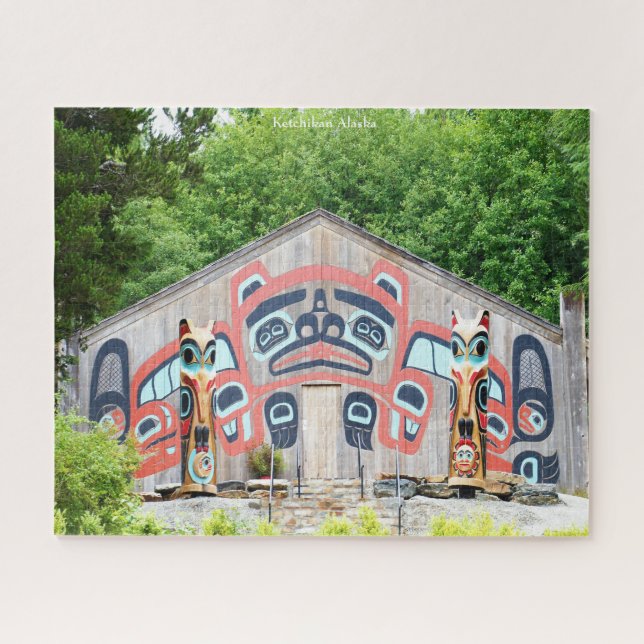 Quebra-cabeça Ketchikan Alasca (Horizontal)