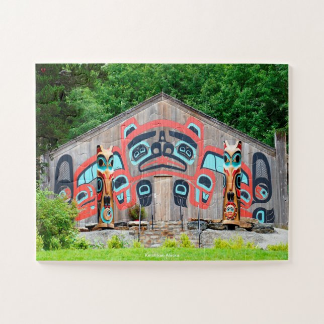 Quebra-cabeça Ketchikan Alaska (Horizontal)