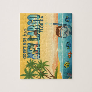 Quebra-cabeça Key Largo Flórida – Férias Tropicais