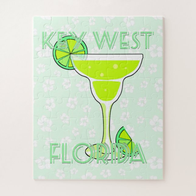 Quebra-cabeça Key West Margarita (Vertical)