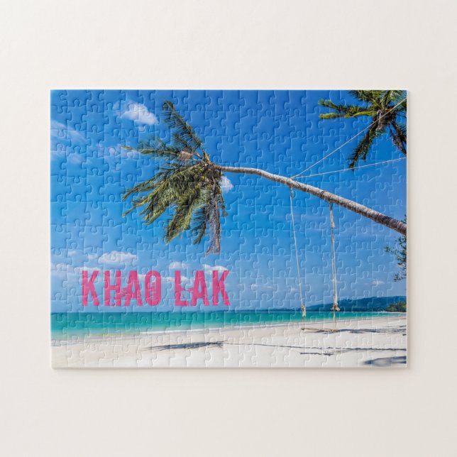 Quebra-cabeça Khao Lak Phang-Nga Tailândia Praia Feriado do Pano (Horizontal)