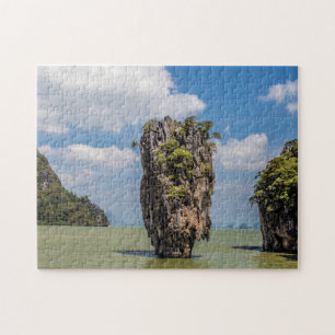 Quebra-cabeça Khao Phing Kan Rock Island Phuket na Tailândia