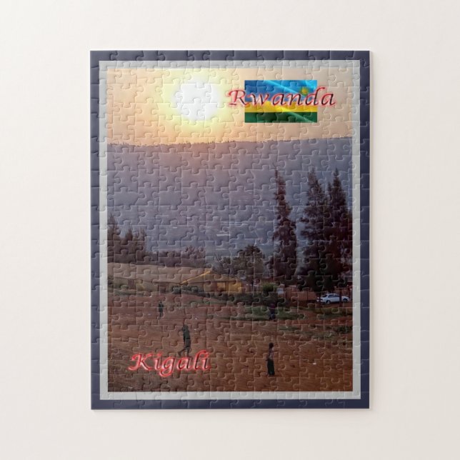 Quebra-cabeça Kigali - Ruanda - Panorama - (Vertical)