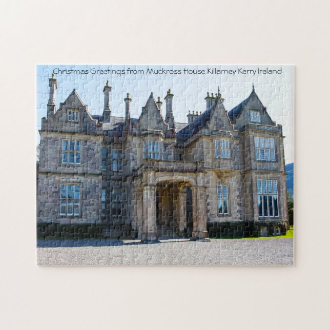 Quebra-cabeça Killarney Muckross House. Kerry Irlanda. Jigsaw Pu (Horizontal)