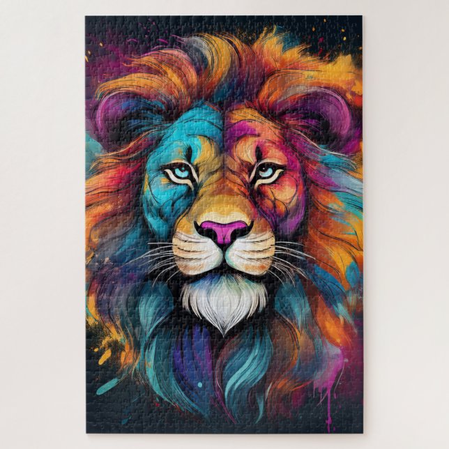 Quebra-cabeça King Lion (Vertical)