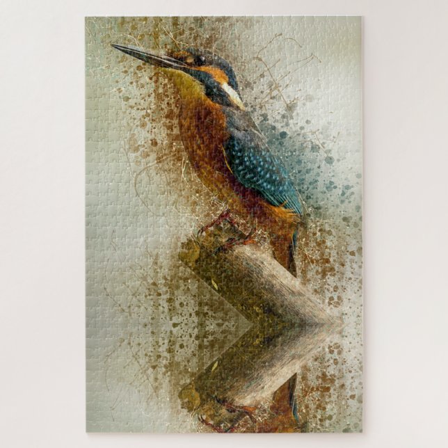 Quebra-cabeça Kingfisher (Vertical)