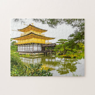 Quebra-cabeça Kinkaku-ji, o pavilhão de ouros, Kyoto