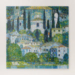 Quebra-cabeça Kirche em Cassone por Gustav Klimt<br><div class="desc">Kirche em Cassone por Gustav Klimt</div>