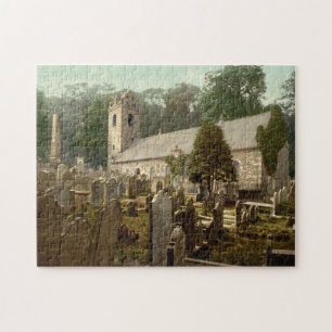 Quebra-cabeça Kirk Braddan, Douglas, ilha do homem, Inglaterra