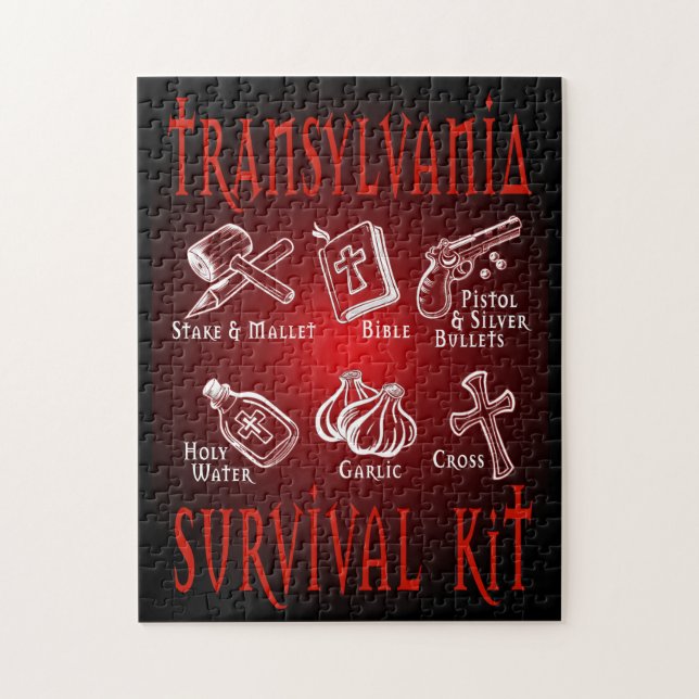 Quebra-cabeça Kit de Sobrevivência da Transilvânia (Vertical)