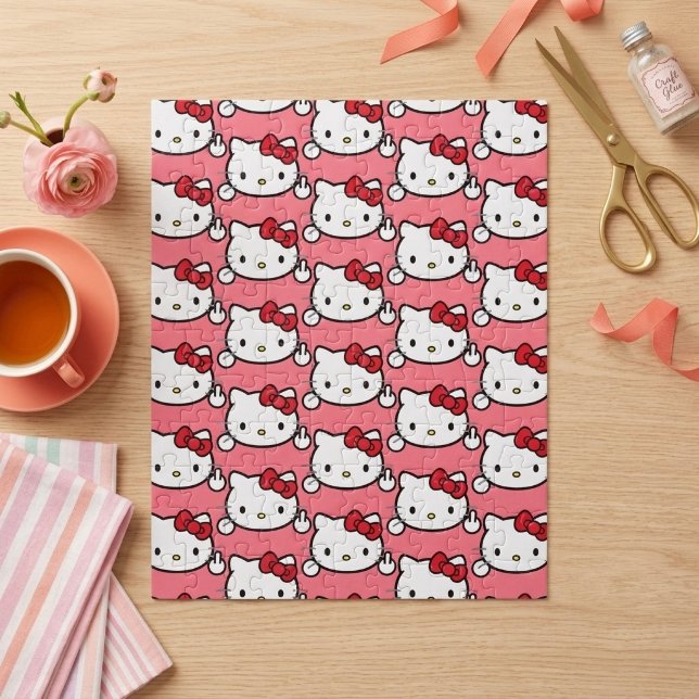 Quebra-cabeça Kitty Jigsaw Puzzle (Criador carregado)