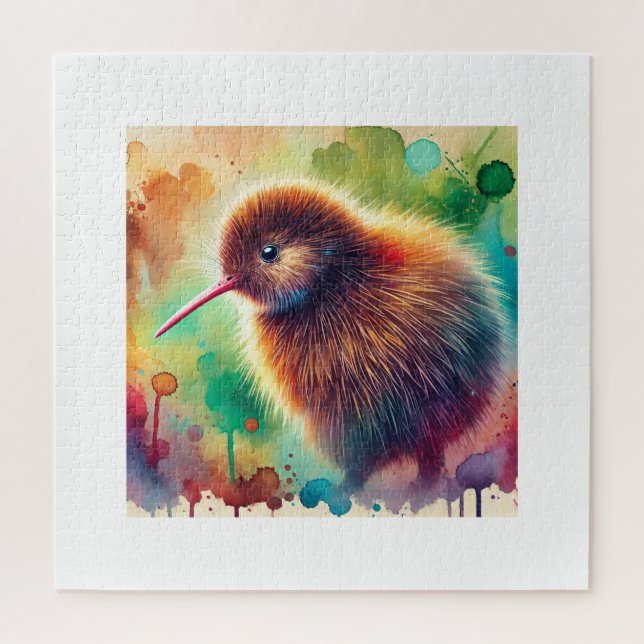 Quebra-cabeça Kiwi Bird 010924AREF107 - Watercolor (Vertical)